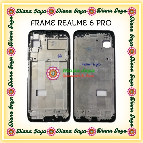 Frame Lcd / Tulang Tengah Realme 6 Pro RMX2061 / RMX2063