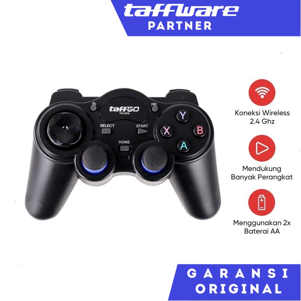 Gamepad Wireless 2.4 GHz - TGZ-850M - Black  TaffGO