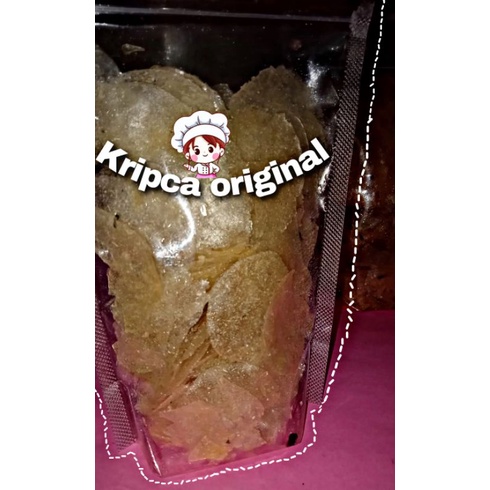 

KRIPIK KACA (KRIPCA) PEDAS, ORIGINAL 100g