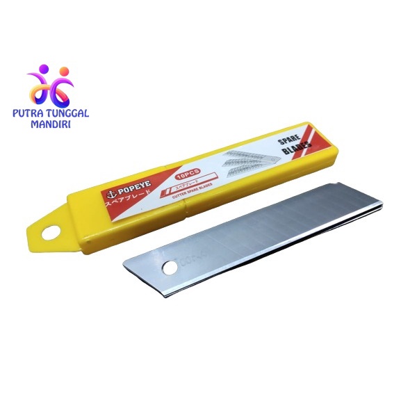 

PTM - Isi Cutter Besar Refill Kater Vico L150 L-150 Pisau Cutter Blade 18mm