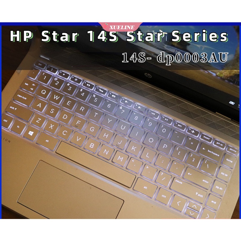 Film Pelindung keyboard Bahan Silikon Tahan Air Untuk HP Star 14S Star Series 14-inci laptop 14S- dp0003AU