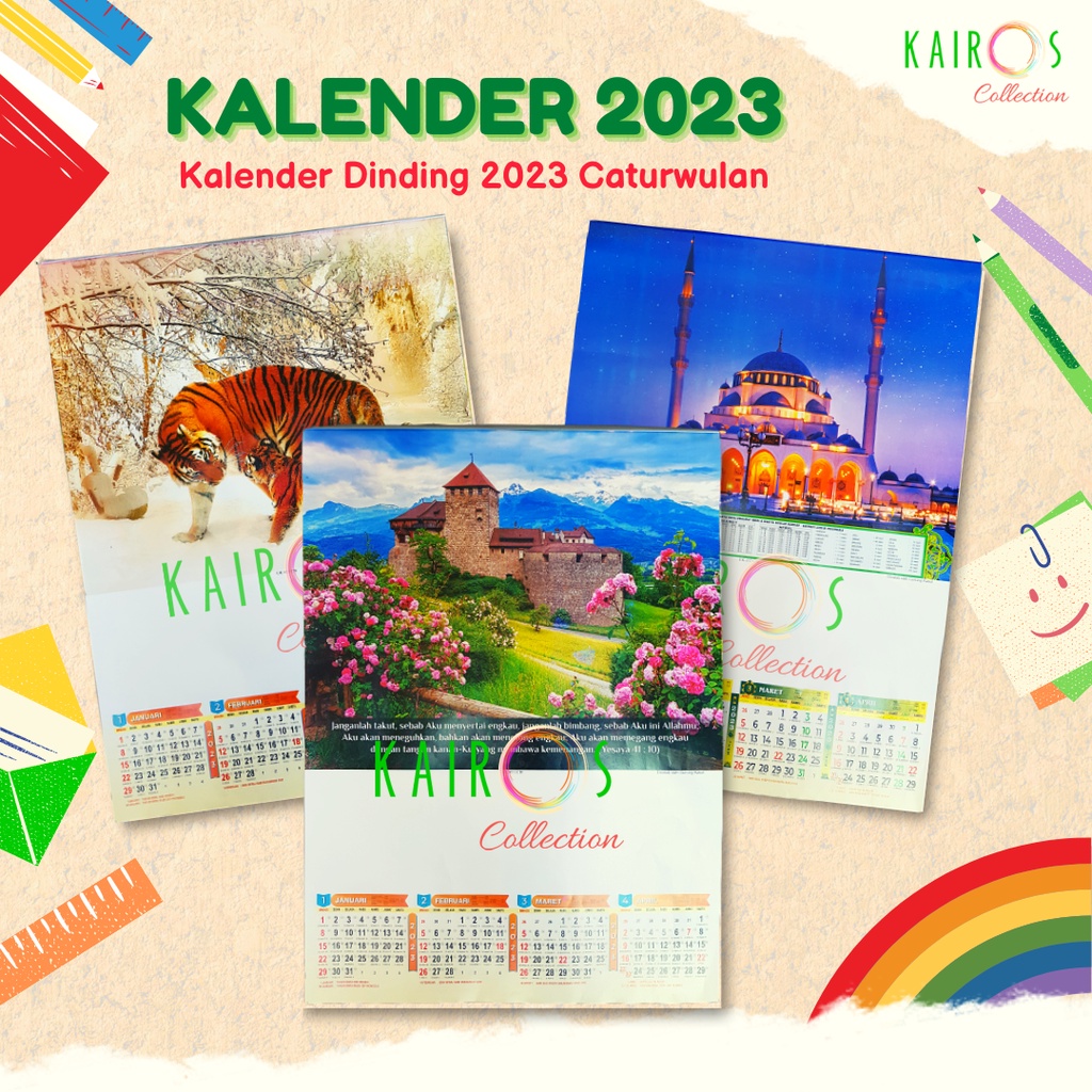 Kalender Catur Wulan 2023 Kalender Dinding