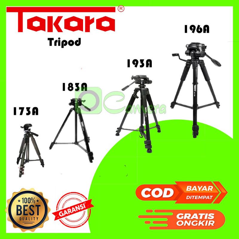 TRIPOD TAKARA ECO 173A 183A 193A 196A 100% ORIGINAL