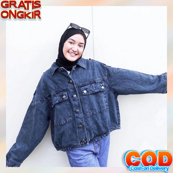 Jaket Jeans Wanita Jacket Biondy Denim Jeans Wanita Jins Jeket Cewek Cewe Murah Terbaru Jecket Lepis