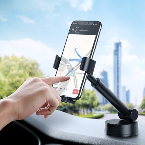 Baseus Holder Smartphone Mobil Suction Base - SUYL-JY01 - Black