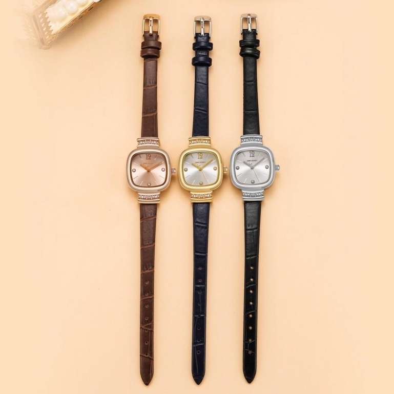 Jims Honey Jam 8012 Jam Tangan Wanita (Free Box dan Baterai) Casual Import