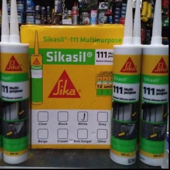 

Sika Sikasil 111 Netral 300 ml sikasil AP sealant silicone 300ml CLEAR