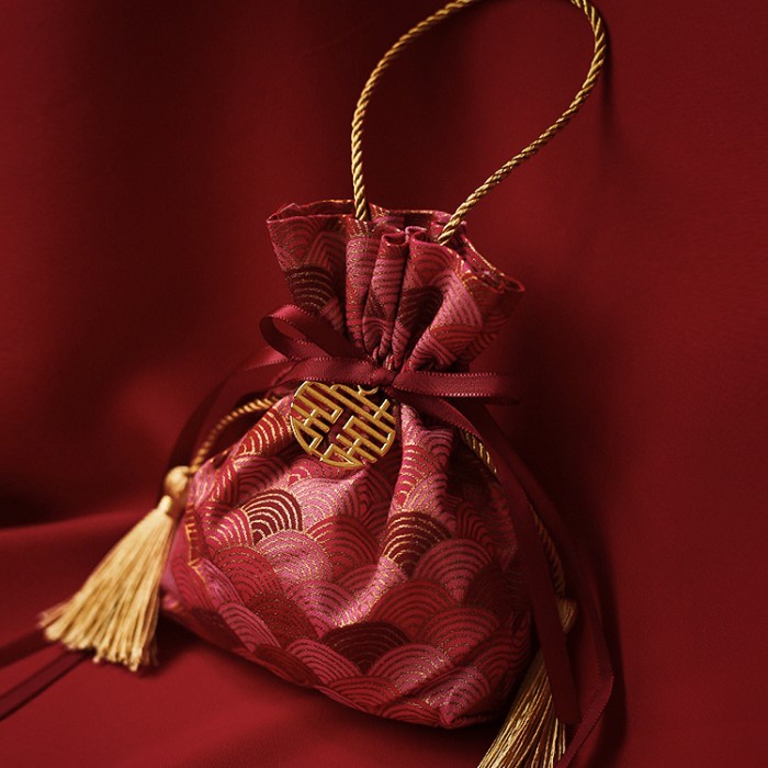 pouch bag Imlek pouch bag sangjit kain bingkisan souvenir