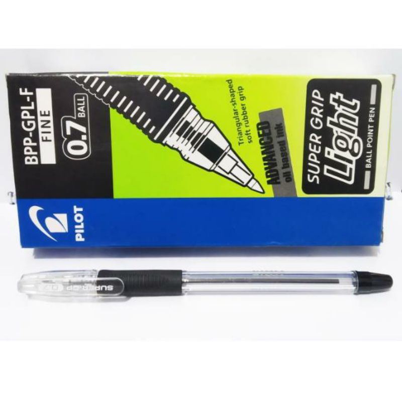 

1 [PACK] Pulpen Pilot Super Grip Light BPP-GPL-F 0.7mm HITAM