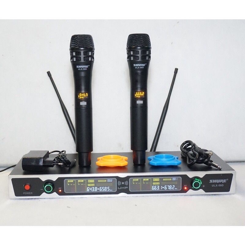 Jual Mic Wireless Shure Ulx 58 D Ulx 58d Microphone Uhf Bisa Ganti