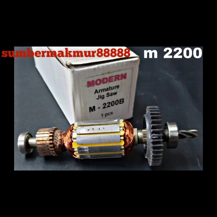 armature mesin jigsaw modern m 2200 b