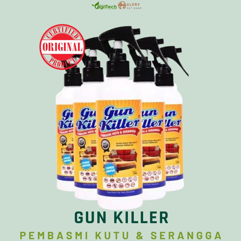 Jual Gun Killer Spray Pembasmi Kutu Kasur Serangga Tungau Ml