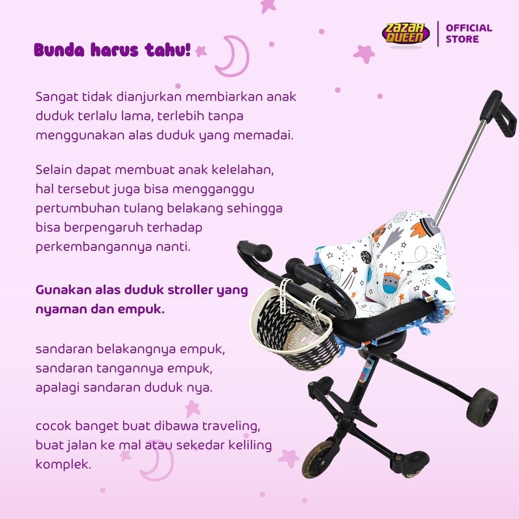 Alas stroller roda tiga alas stroller bayi