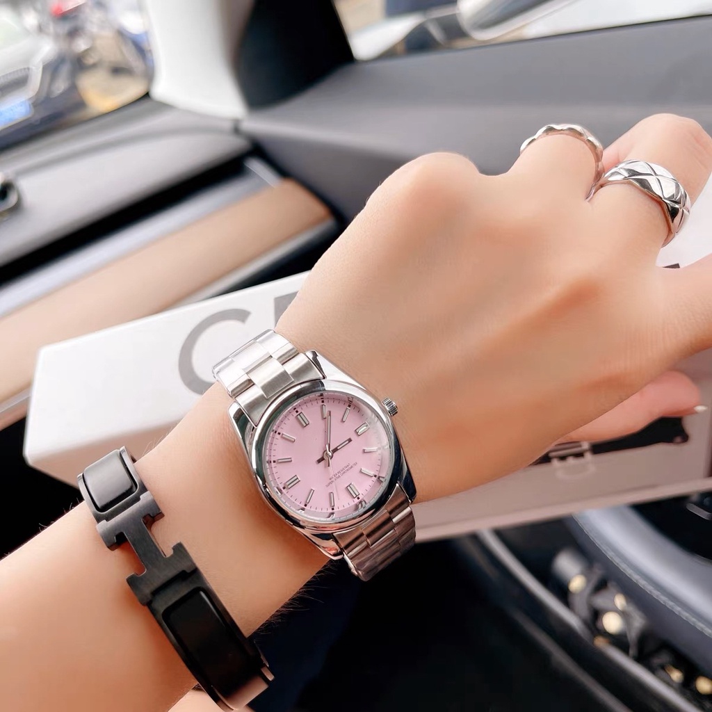 ✨DGC✨JAM TANGAN COUPLE  RANTAI IMPORT GROSIR MURAH PASANGAN PRIA WANITA C104
