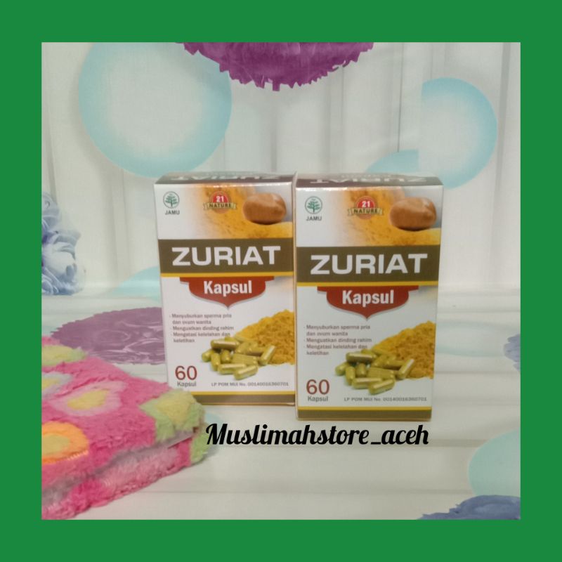 Kapsul Zuriat Herbal 21