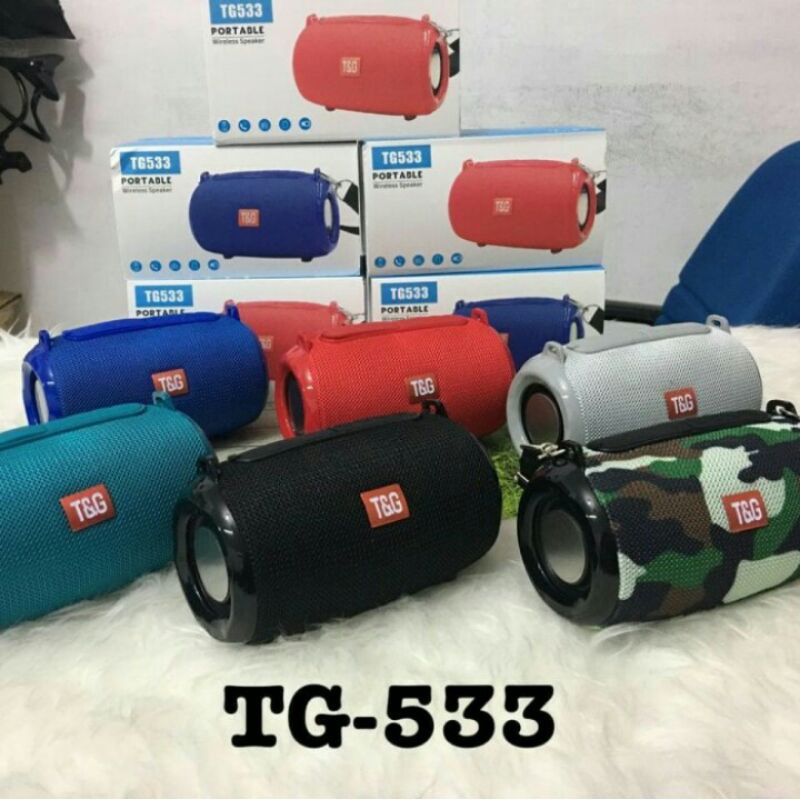 (COD) SPEAKER BLUETOOTH TG 533 MEGA BASS SPEAKER PORTABLE BLUETOOTH BERKUALITAS