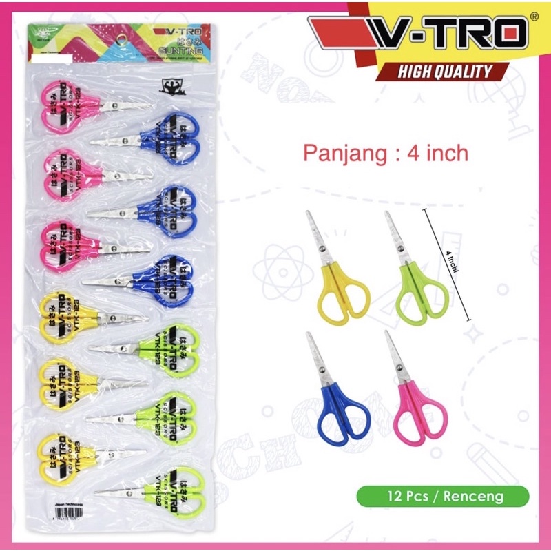 

Gunting Kecil Murah Tajam / Gunting Anak / Gunting Kertas