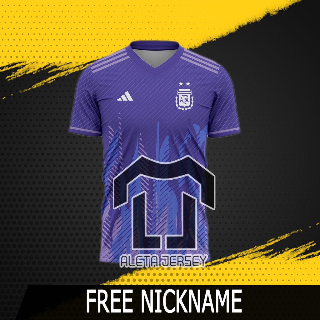 Jersey Argentina Away 2022 2023 Piala Dunia