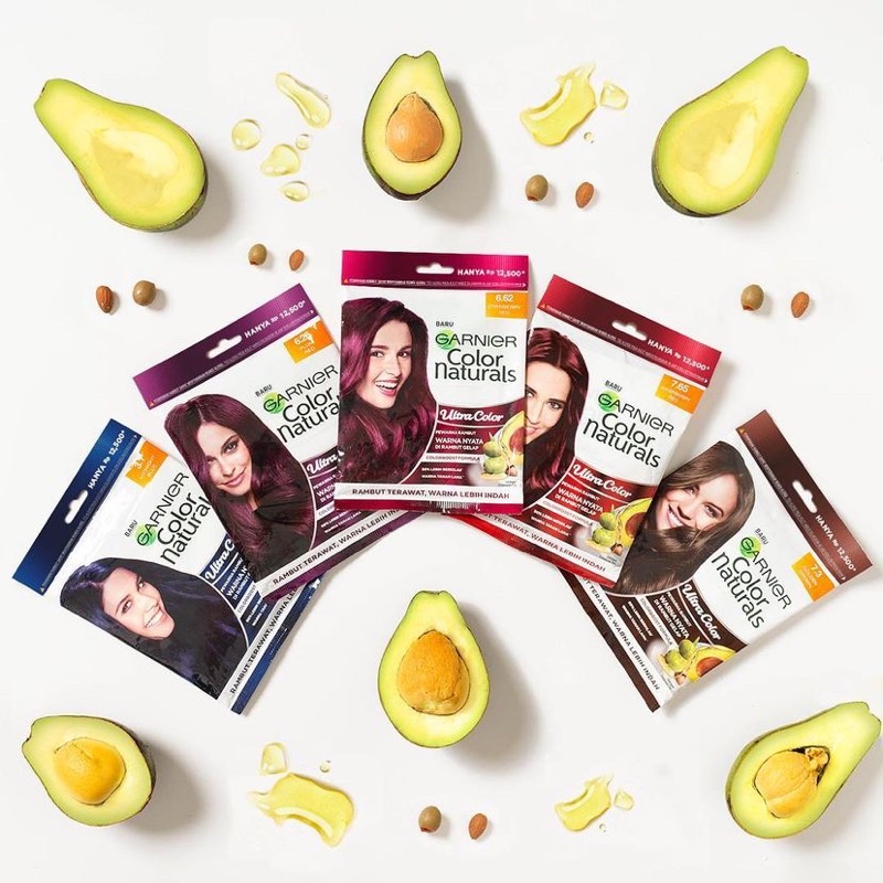 [BPOM] GARNIER Color Natural Express Cream - Ultra Color Sachet - Garnier Hair Color - Garnier Semir