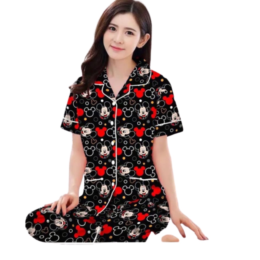 CIAHAW Baju Tidur Piyama Wanita CP Motif Panjasmas