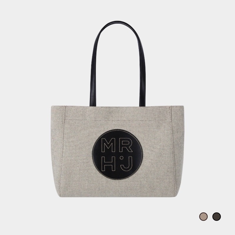 TAS TOTE CANVAS BO NO LE BLANC BM06