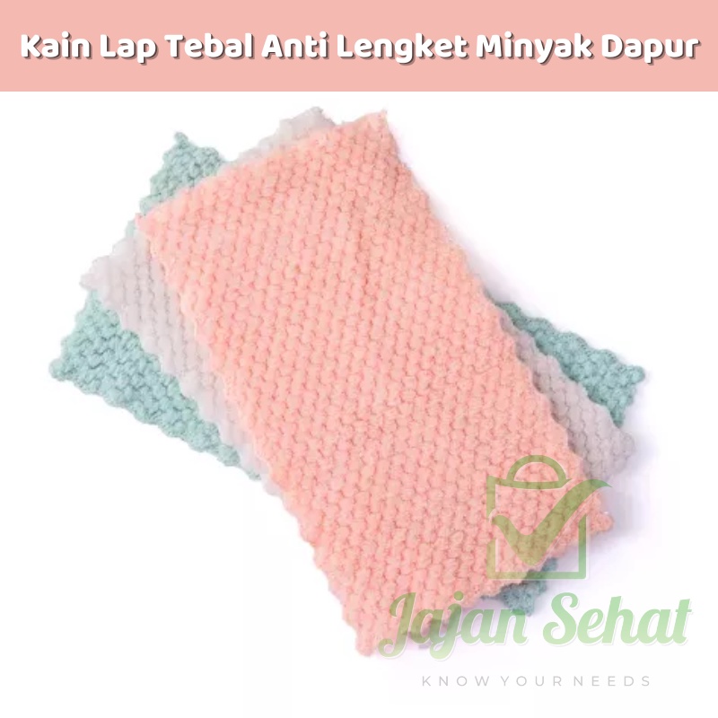 Kain Lap Tebal Anti Lengket Minyak Dapur