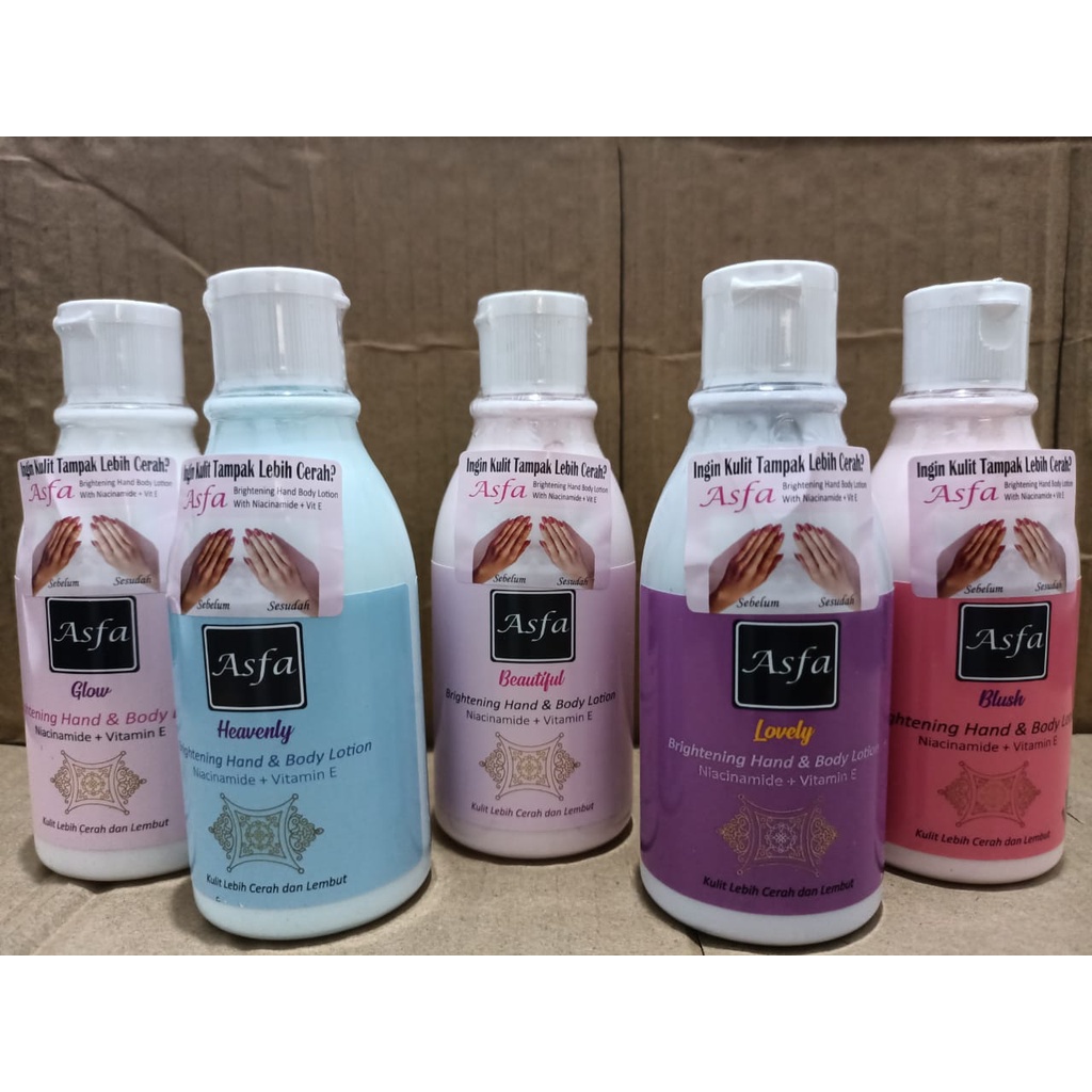 Asfa Brightening Hand Body Lotion 130 ml