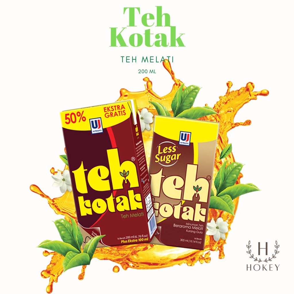 Minuman Teh Kotak Teh Melati