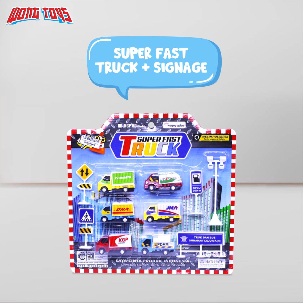 Super Fast Truck + Signage (KGP60NEW)