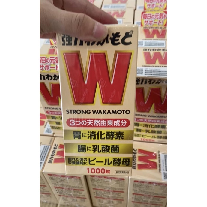 STRONG WAKAMOTO 1000 - ISI 1000 BUTIR - EXP 2024 - ORIGINAL JEPANG