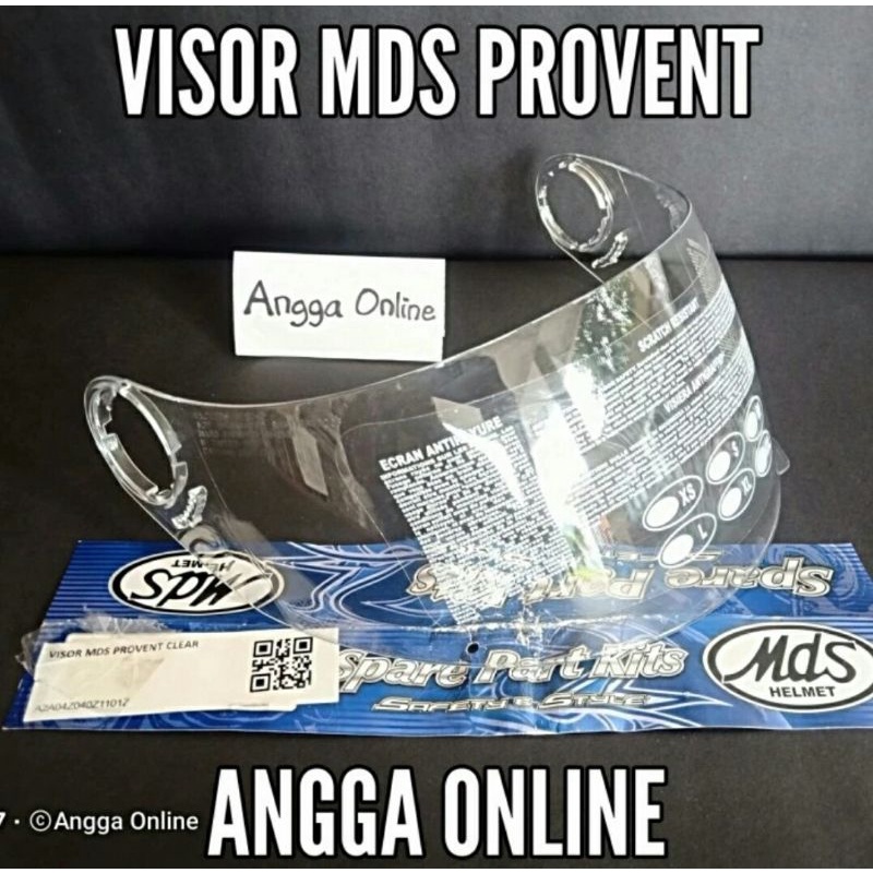 Kaca Helm, Visor Original MDS PRO RIDER, MDS PROVENT