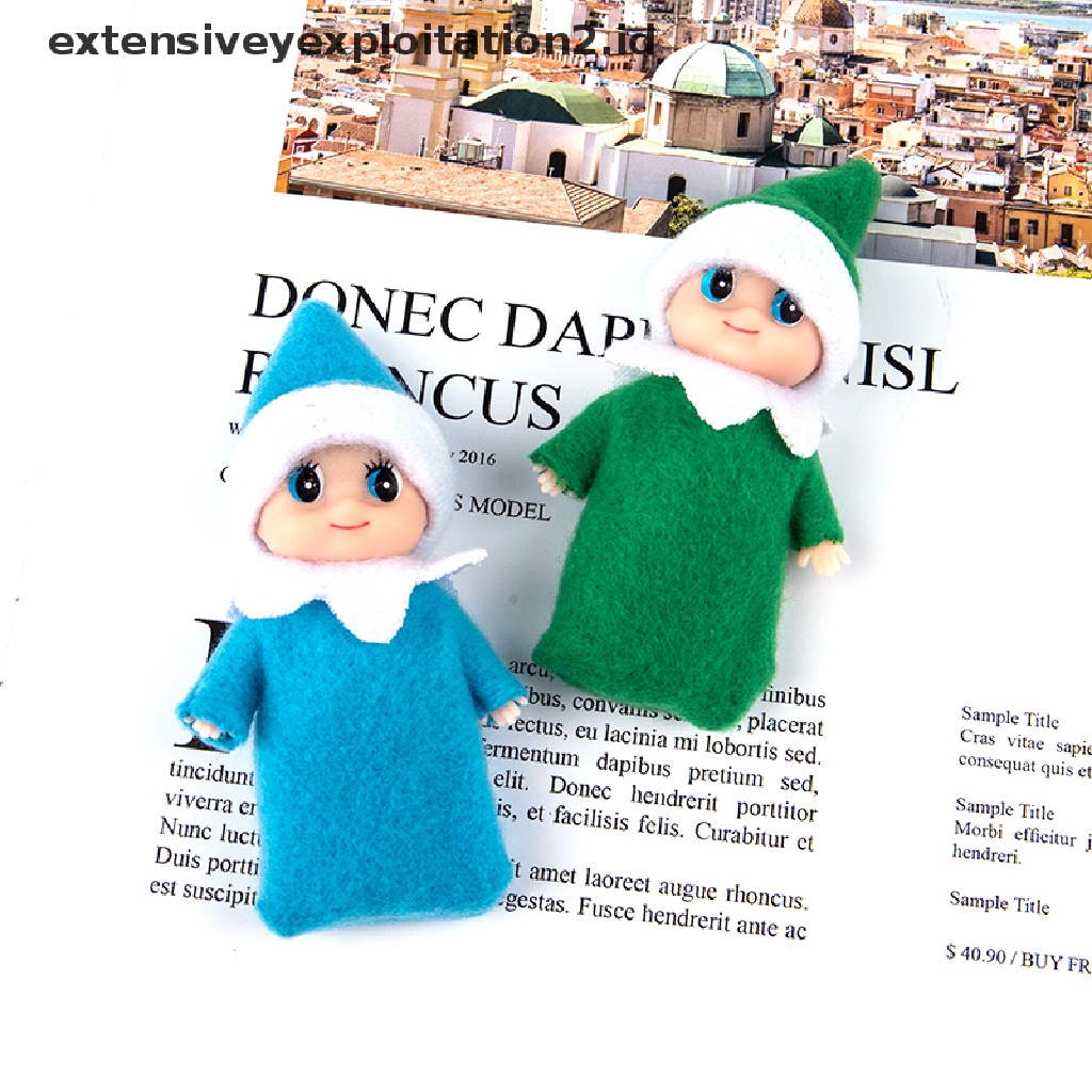 Mainan Boneka Bayi Elf Ukuran 8cm Untuk Aksesoris Rumah Boneka