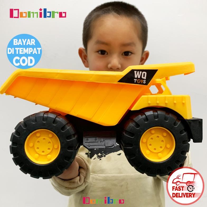 PRODUK- [COD] MAINAN TRUK BESAR TRUK PASIR MAINAN MOBIL KONSTRUKSI MAINAN UNTUK ANAK LAKI-LAKI .