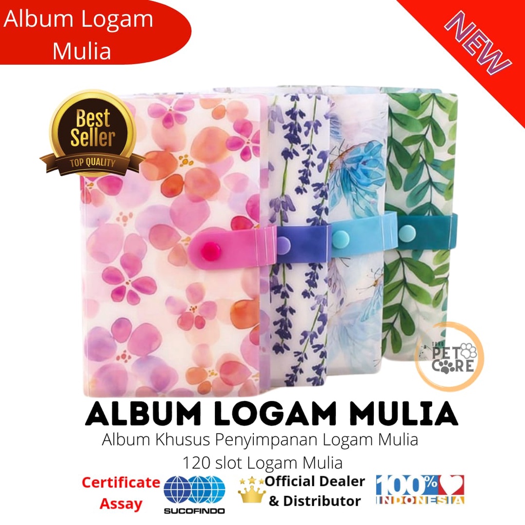 NEW PRODUCT ALBUM LOGAM MULIA EMAS MINI BABY GOLD