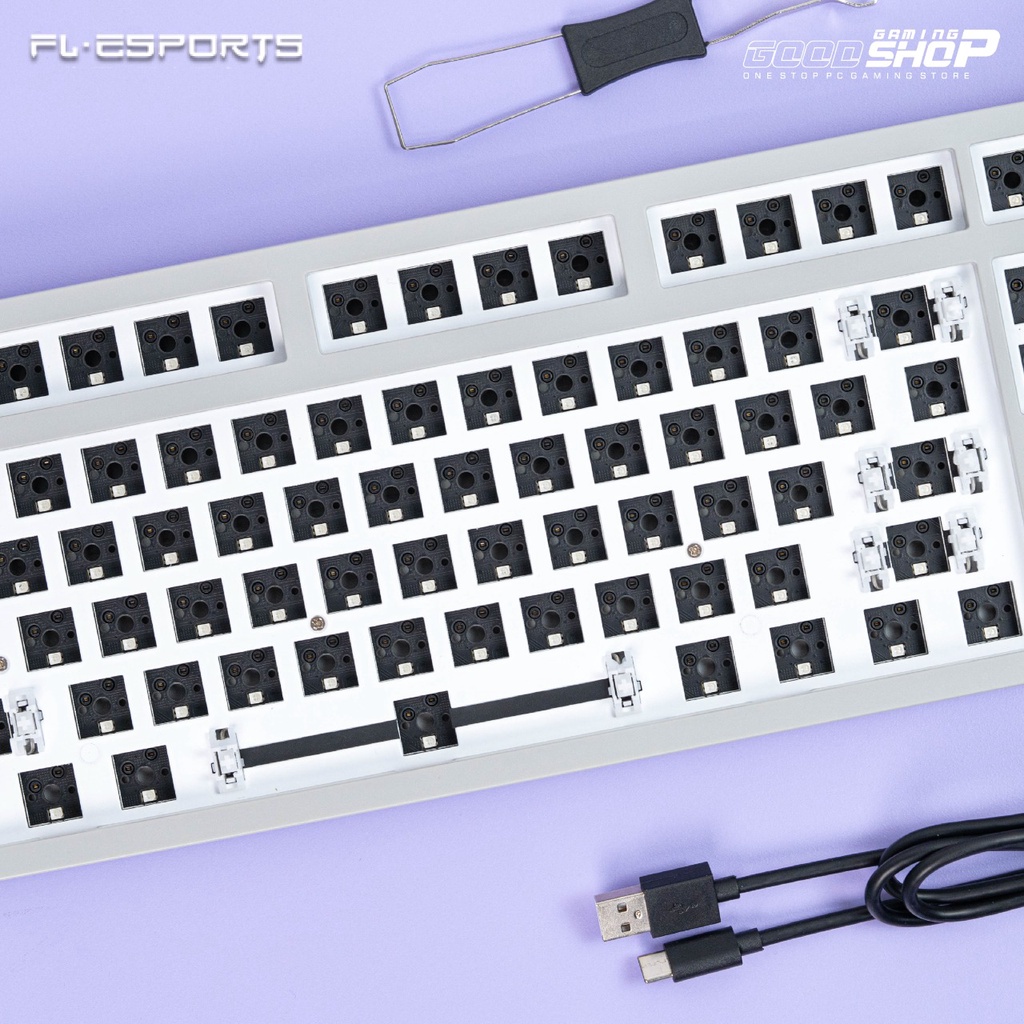 FL Esports MK870 Southfacing Mechanical Barebone Keyboard