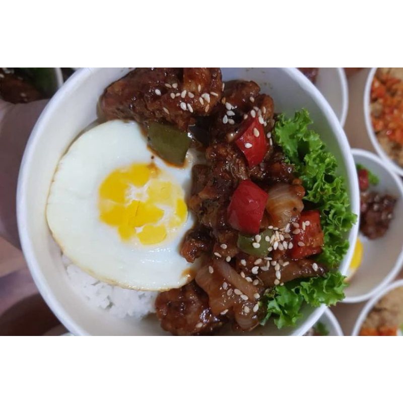 

Ricebowl Daging Rendang