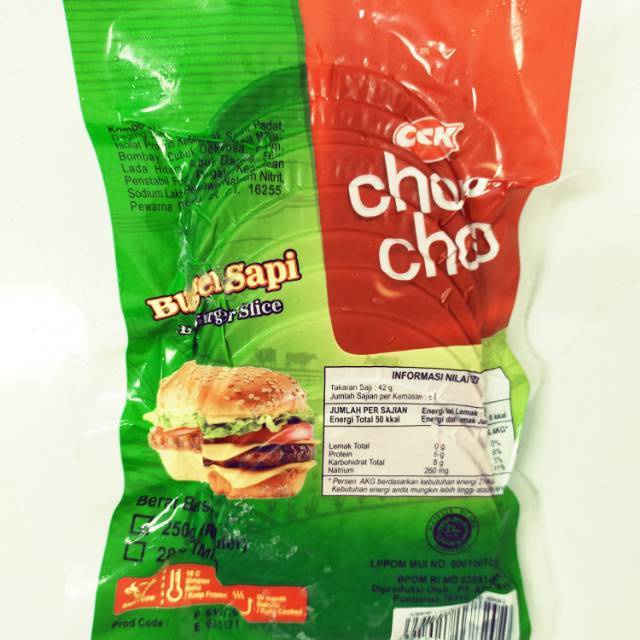 

Chop2 Burger Sapi 250gr Instant Sameday Ready Sukmajaya