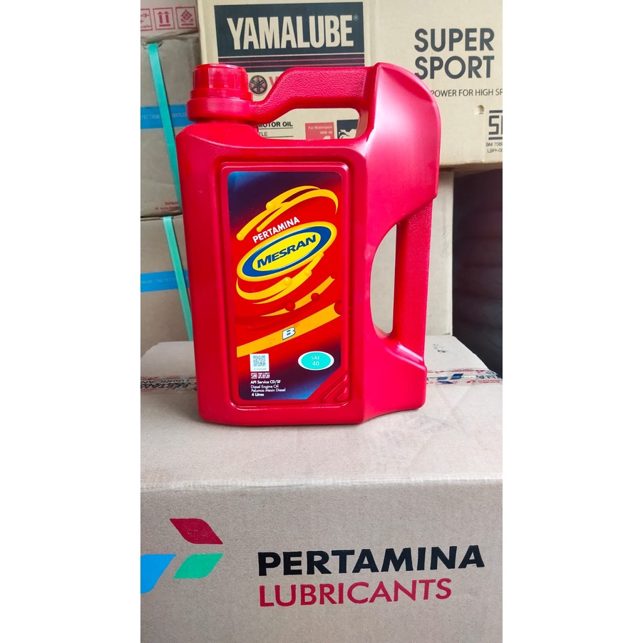 Jual Oli Pertamina Mesran B40 4 Liter | Shopee Indonesia