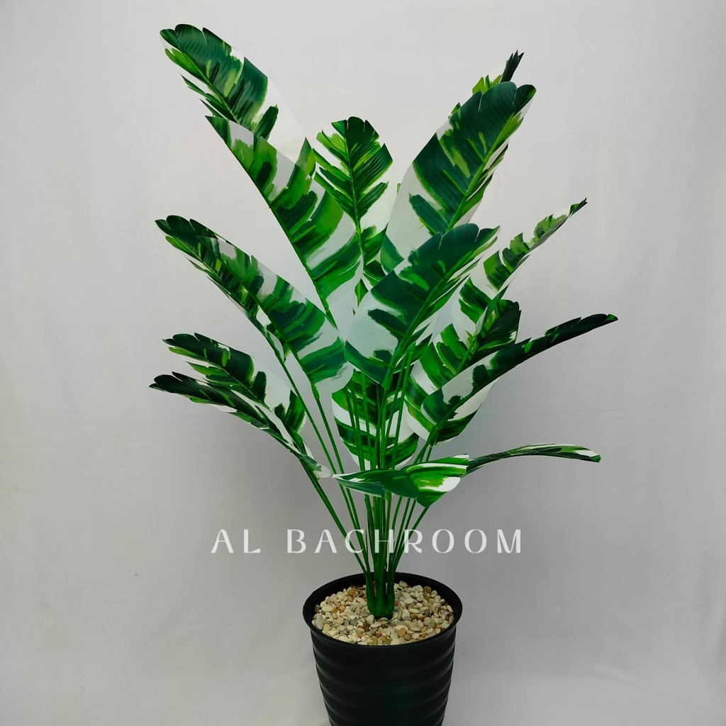 TANAMAN ARTIFICIAL KELADI DAUN PANJANG B8099 DEKORASI POHON PLASTIK HOME DECOR