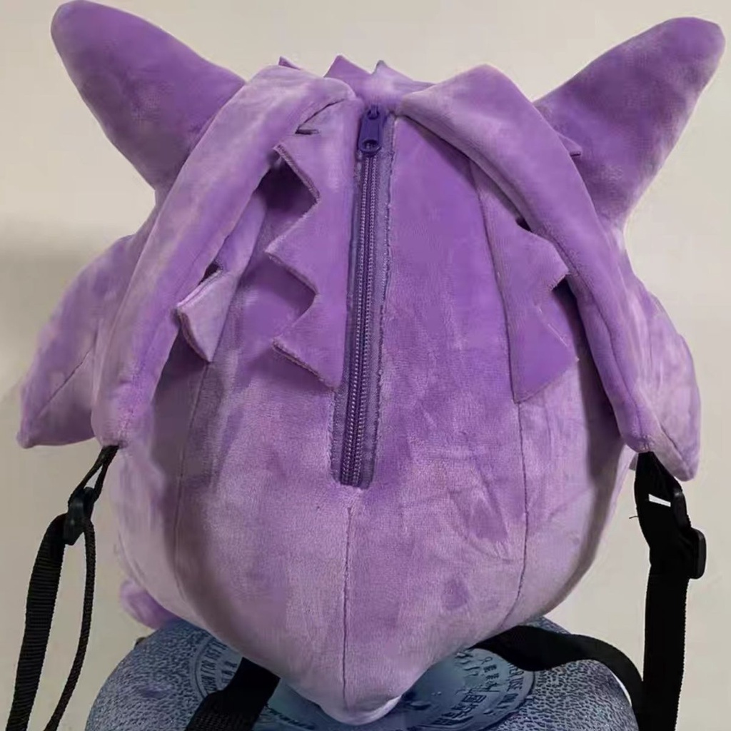 Sera Pokémon Gengar Anime Gengar Ransel Hantu Batu Boneka Mewah Pria dan Wanita Lucu Lucu Ransel