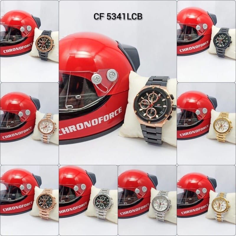 JAM TANGAN WANITA CHRONOFORCE 5341/ CF5341 ORIGINAL