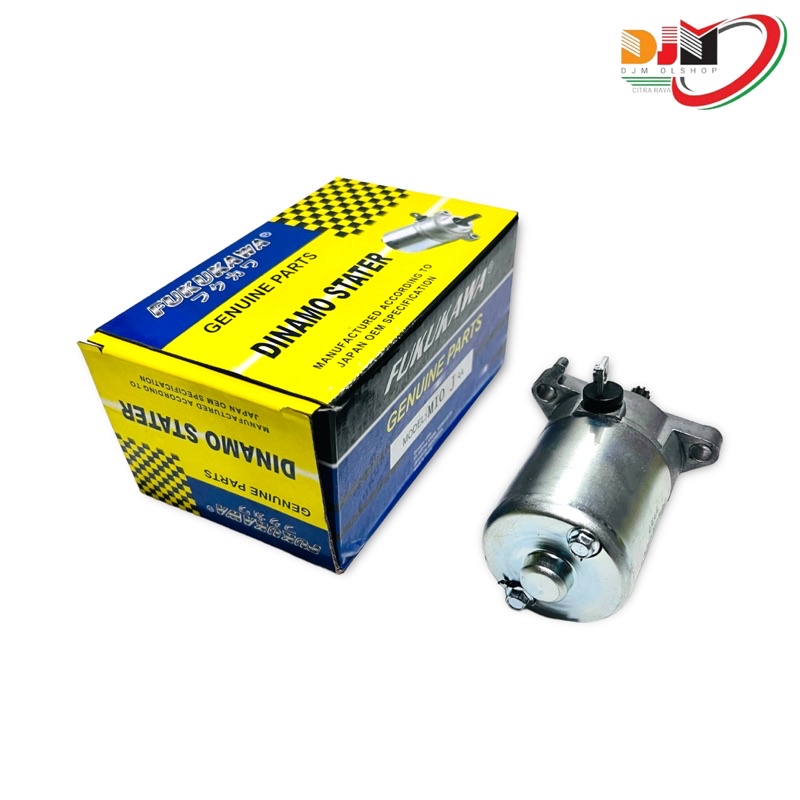 Dinamo Starter Motor Mio j GT 115 Mio Gt Xride Fino Fi 115 FUKUKAWA