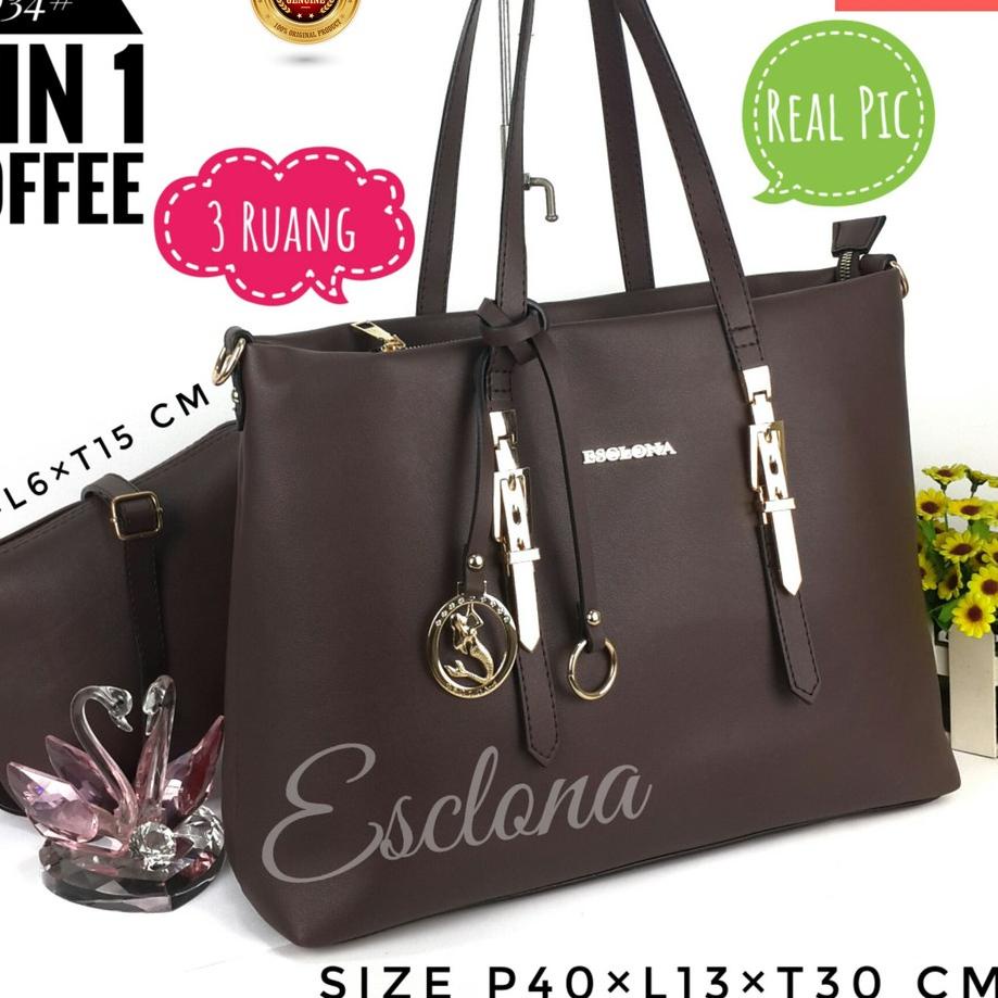PRODUK KEREN Tas wanita Import Batam Bag Laptop Selempang Cewek Branded Cantik 034 Grosir Fashion Mu