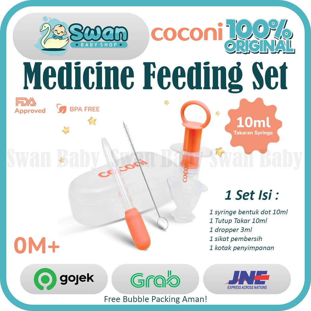 Coconi Medicine Feeding Set / Alat Bantu Minum Obat Anak