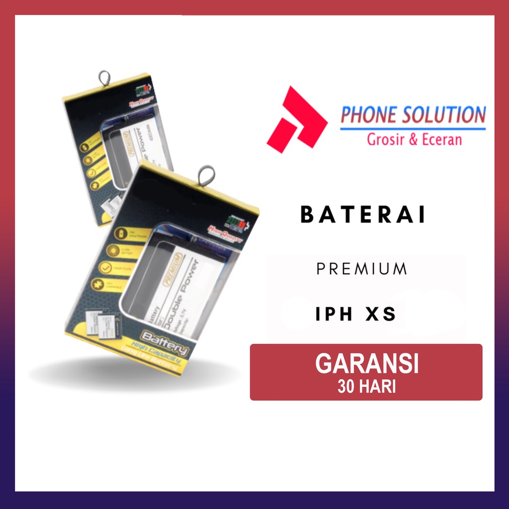 Baterai Iphone XS Premium // Supplier LCD Iph - Garansi 1 Bulan