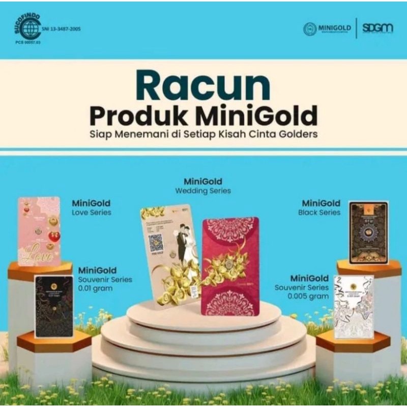 Mini Gold Gift Series Reguler 1 dan 0,5 Gram