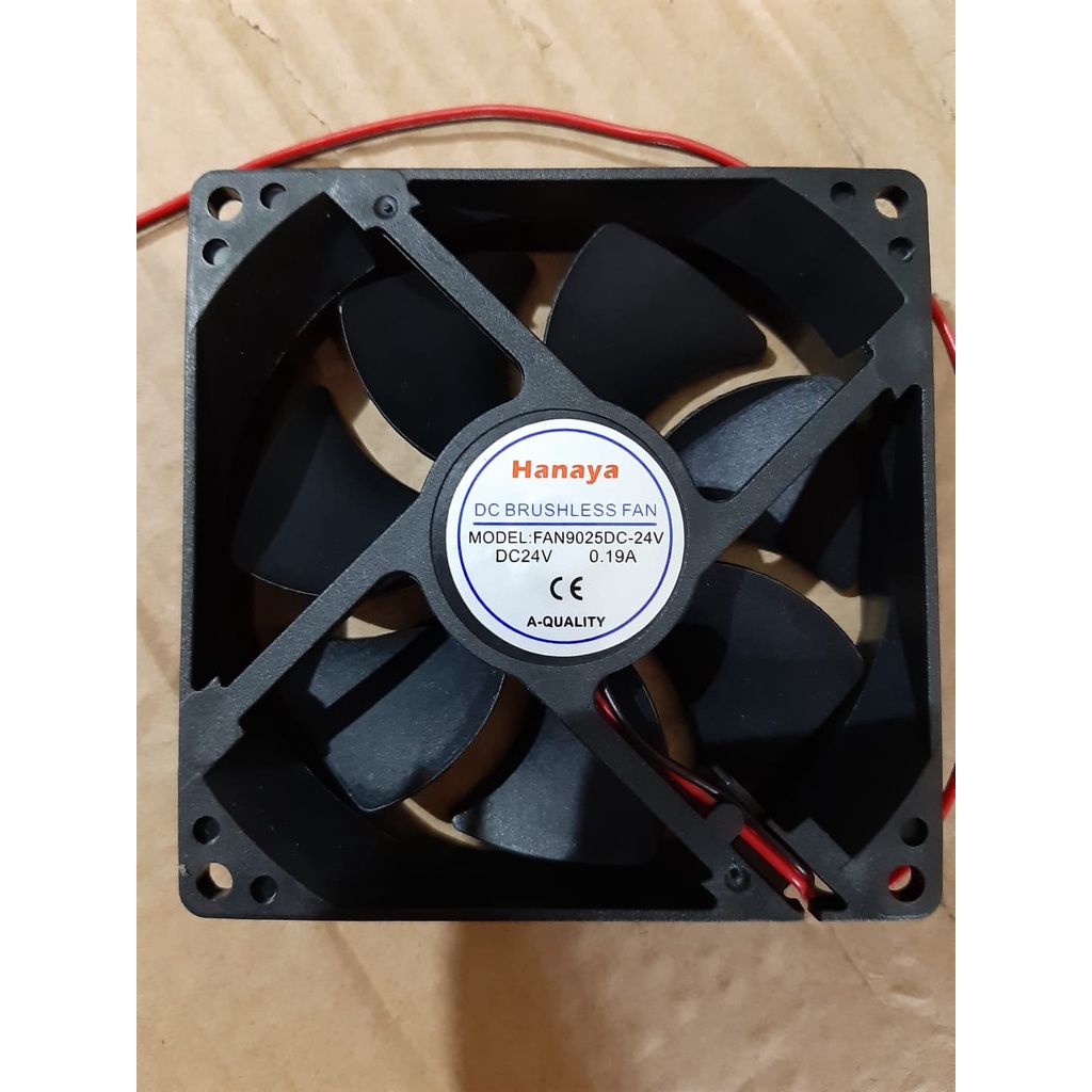 Kipas DC 24V High Speed (8x8, 9x9) Bagus