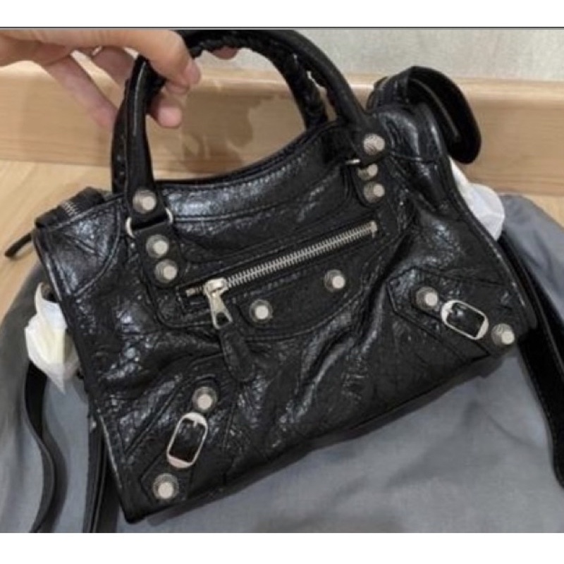 Balenciaga Mini City Bag Black