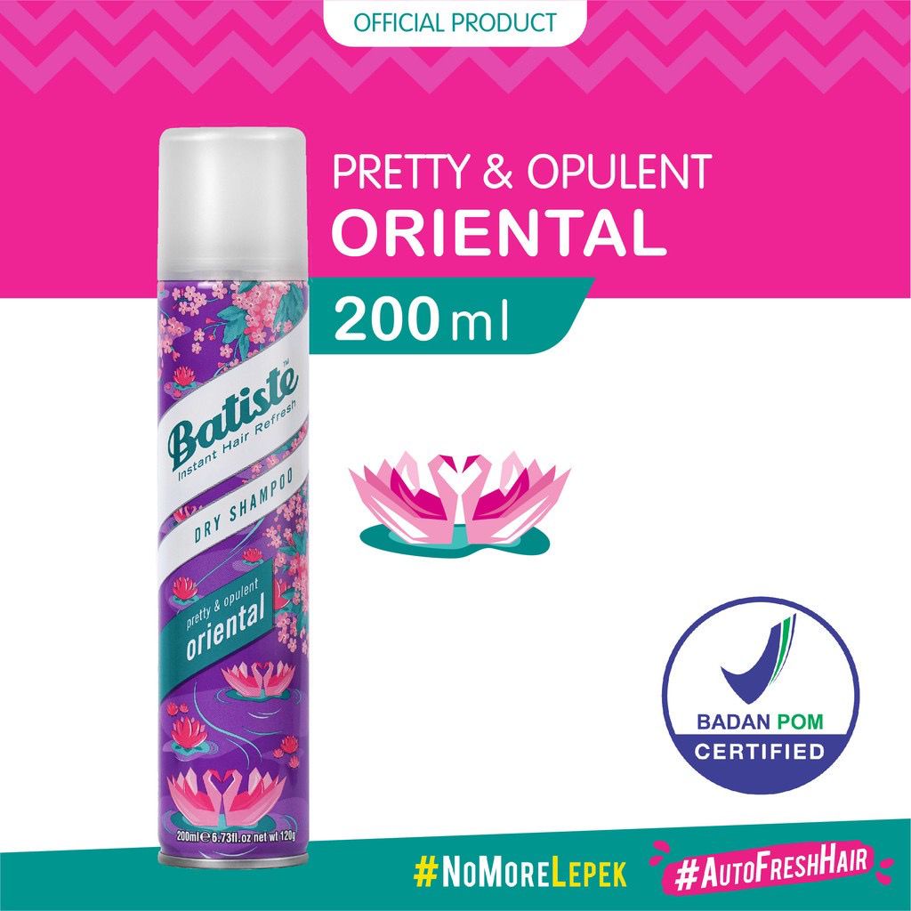 BATISTE Pretty &amp; Opulent Oriental Dry Shampoo 200ml