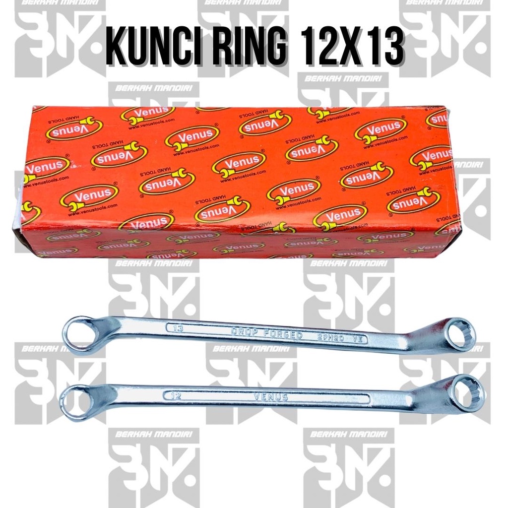 KUNCI RING VENUS SATUAN UK 8x9 10x11 12x13 14x15 16x17 18x19 20x22 24x27